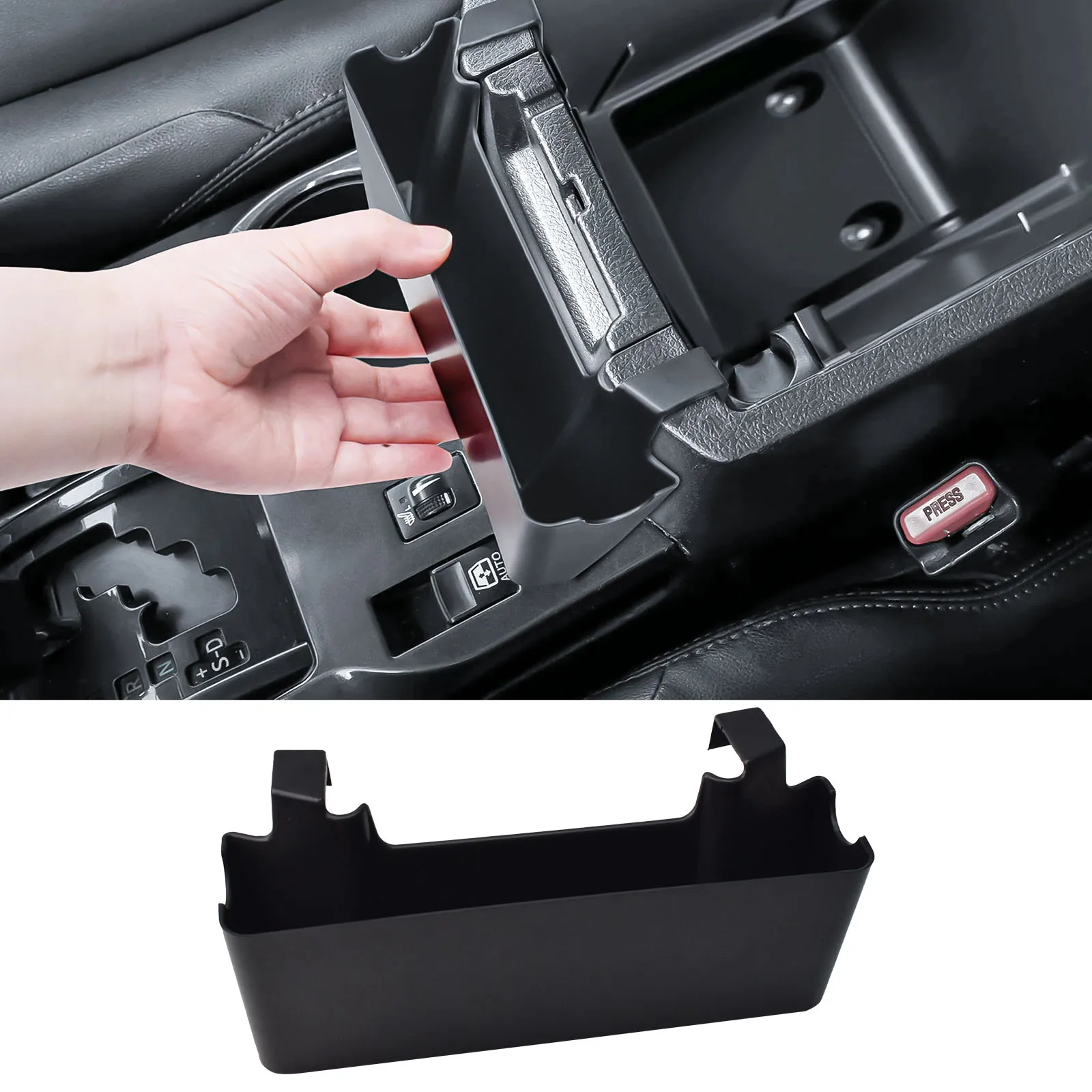 

Armrest Hanging Storage Box Tray for 2010-2024 Toyota 4Runner Center Console Organizer Hanging Storage Car Interior Phone Holder