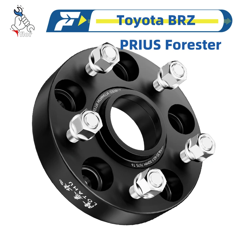 For BRZ PRIUS Forester Wheel Hub Flange Plate Wheel Spacers Hub widened Adapter Kit Wheel Hub Widening Gasket