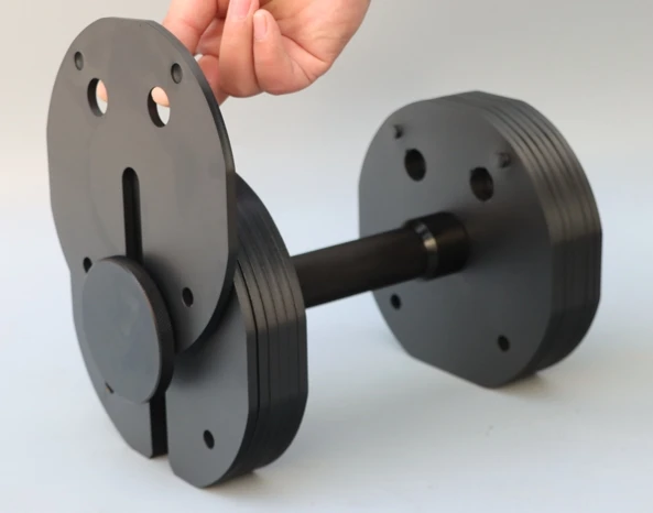 Hot Selling snel afneembare verstelbare halter voor fysieke oefeningen