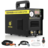 HZXVOGEN 50 Amp Plasma Cutter Clean Cutting 8mm Max Cutting 15mm Portable IGBT Inverter Air HF Plasma Cutter Machine 220V HVC50