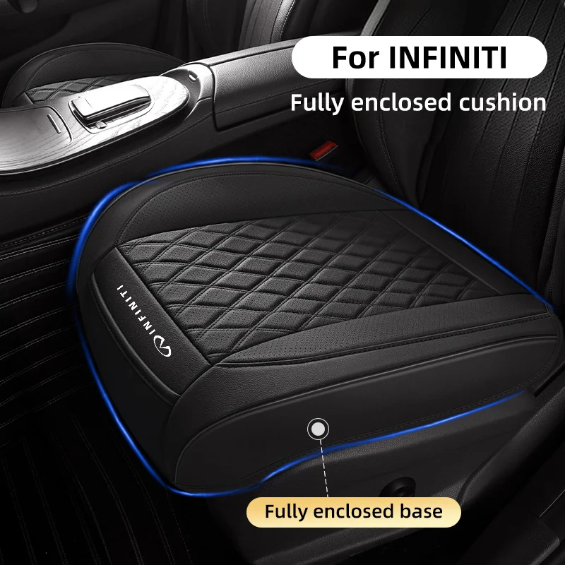 

Кожаный чехол для автомобильного сиденья объемного звучания, подушка для переднего сиденья, задняя защитная подушка для стула для Infiniti QX50 QX60 QX55 QX60 QX80 Q70, аксессуары