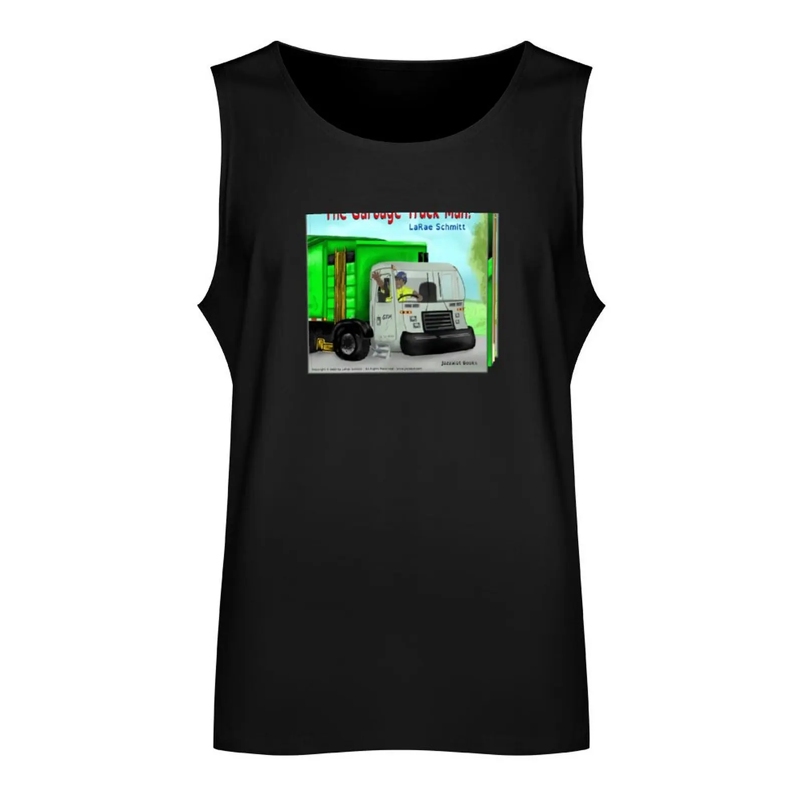 The Garbage Truck Man! - Depiction of the Book Tank Top mens designer clothes muscle t-shirt bodybuilding men clothes