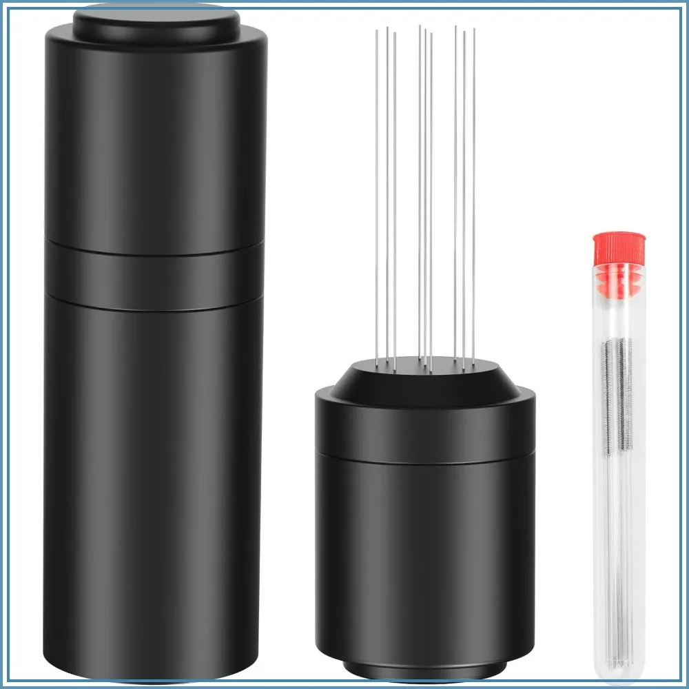 

Espresso Distribution Tool Stirrer 9 Needles Coffee Grounds Stirrer for Barista Espresso Machine Accessories