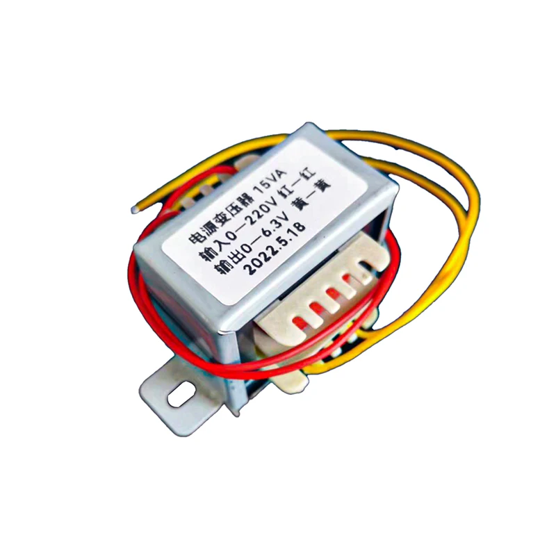BAHOD 15w 220v Naar 6.3v 5v Transformator Gloeidraad Transformator voor Vacuümbuizenversterker