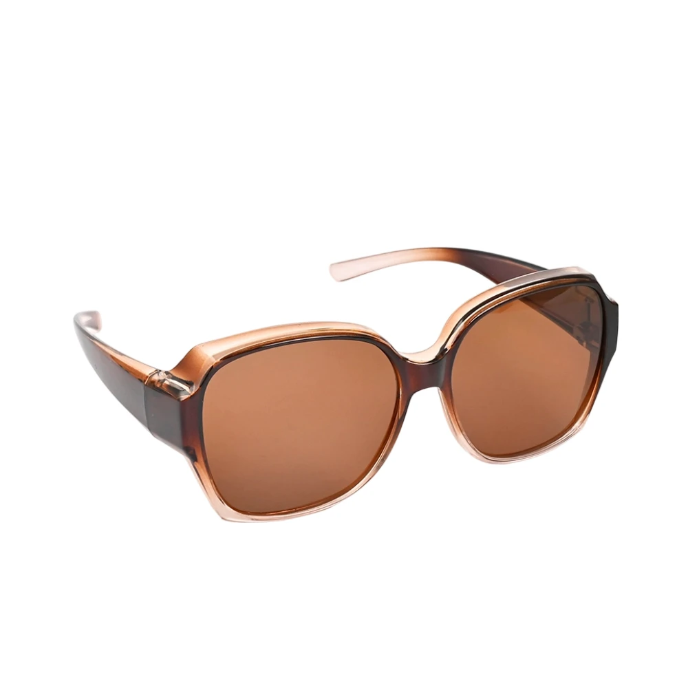 Überbrille Sonnenbrille UV400 Übergroße Sonnenbrille für Damen und Herren Quadratisch T01 – Detail 8