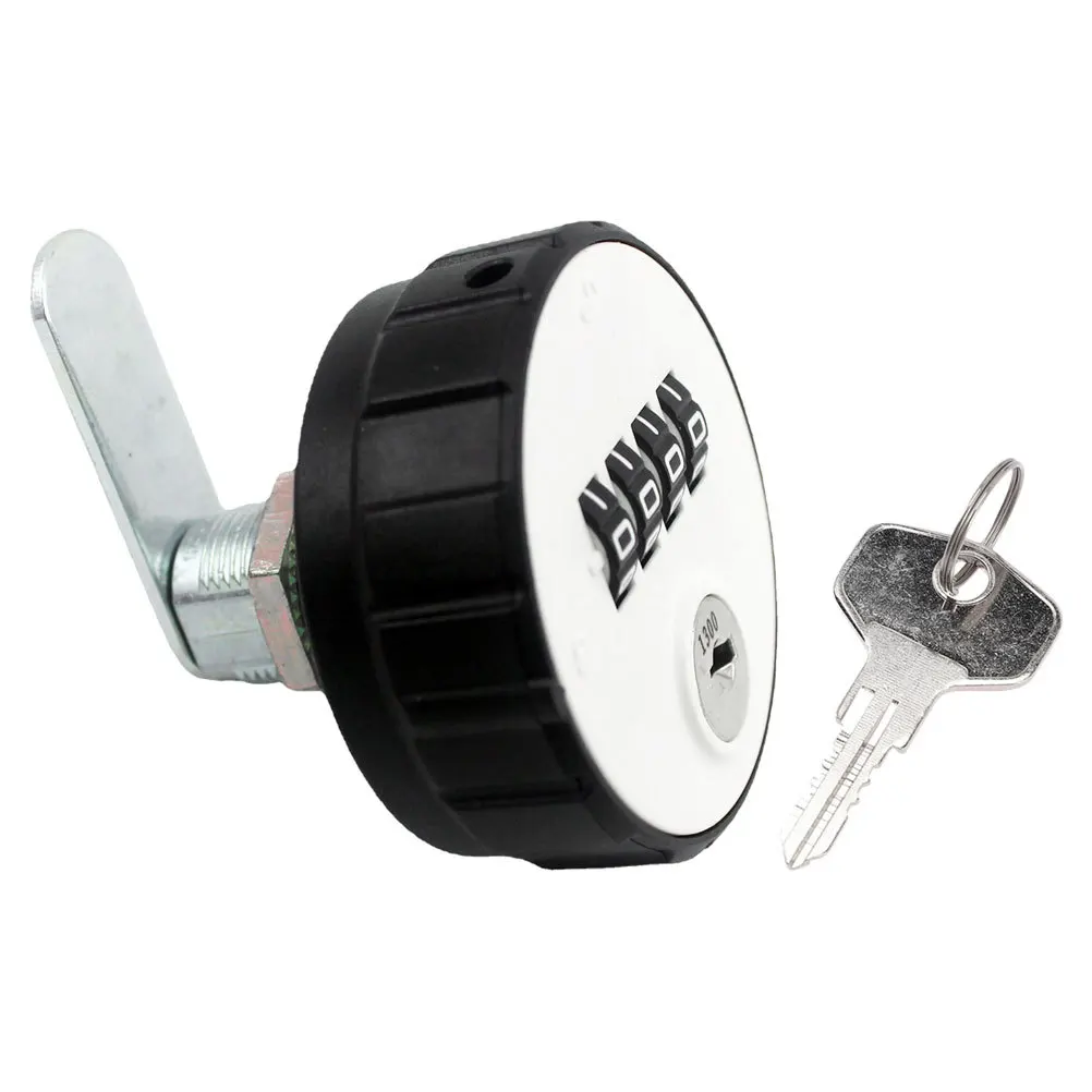 

Locker Combination Drawer Cabinet Home Counters Security Metal Code Locks Keys 10000 Combinations Sturdy Materials Private Space