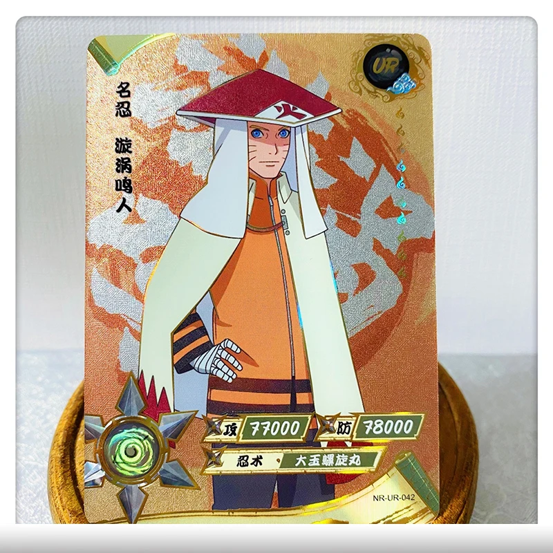 KAYOU NARUTO UR Card Uzumaki Naruto Sarutobi Hiruzen Yakushi Kabuto Temari New Game Collection Children\'s Toys Birthday Gifts