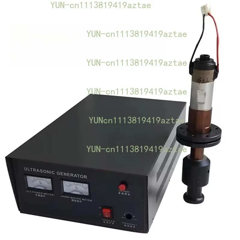 20K/15K/18K 2600W Ultrasonic Welding Machine with Ultrasonic Generator, Mask Ear Strap Spot Welder for Fabric, Leather & Plastic