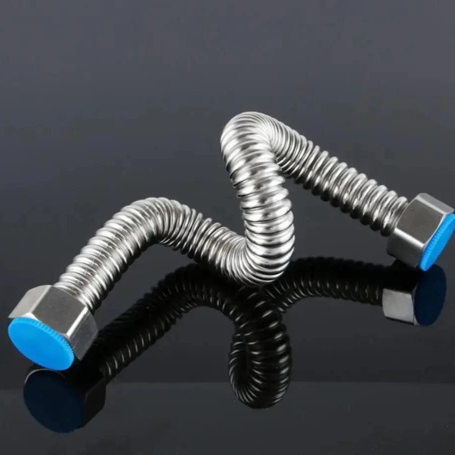 

G1/2 "шланг для душа из нержавеющей стали, длинный удлинитель для душевого шланга для ванной комнаты, сантехническая труба, аксессуары для душевой насадки