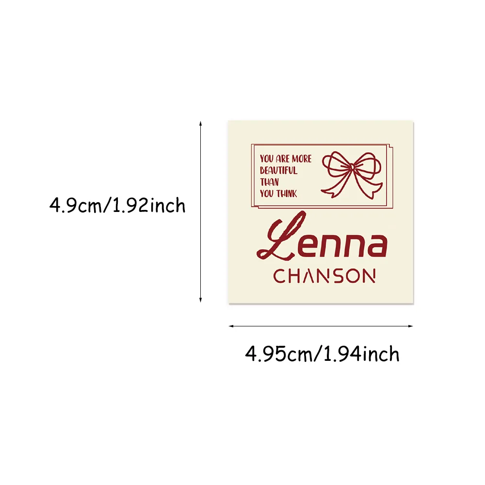 50PCS Pink Fun Bow Graffiti Sticker Handbag Decoration Luggage Notebook Helmet Waterproof Sticker