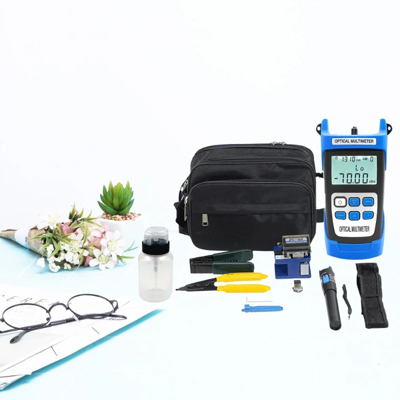 

OEM Fiber Optic Power Meter Portable FTTH Tool Kit China Optical Power Meter Fiber Instrument Sales Export to USA