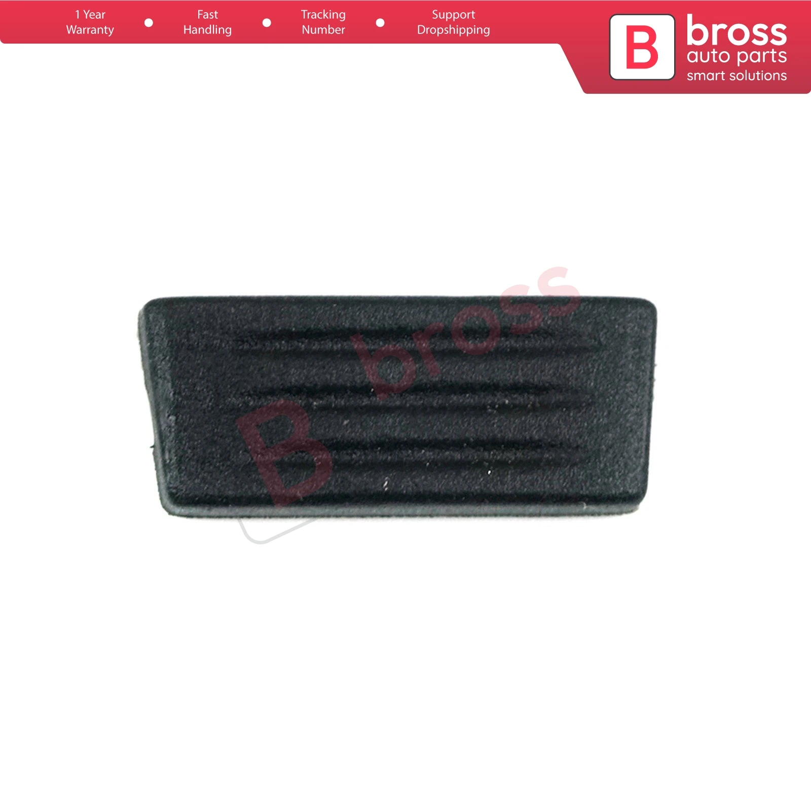 Bross Auto Parts BDP521 1-Button Remote Key Housing Case Cover Black Color Button for Fiat Punto Doblo Bravo ship From Turkey