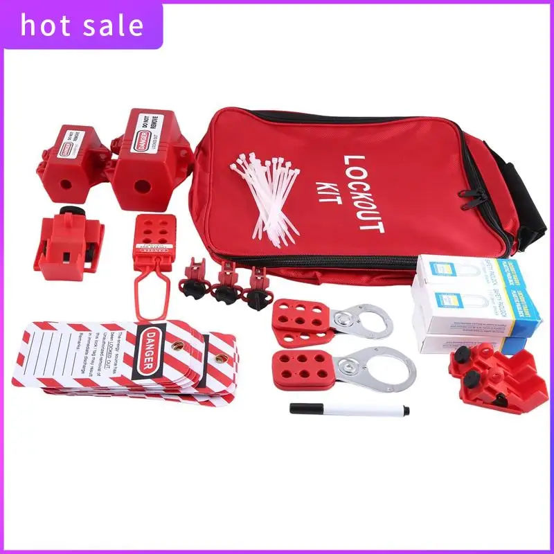 

1Set Lockout Tagout Kit Clamp-On Circuit Breaker Lockout Safety Padlocks, Lockout Tag Circuit Breaker Lockout