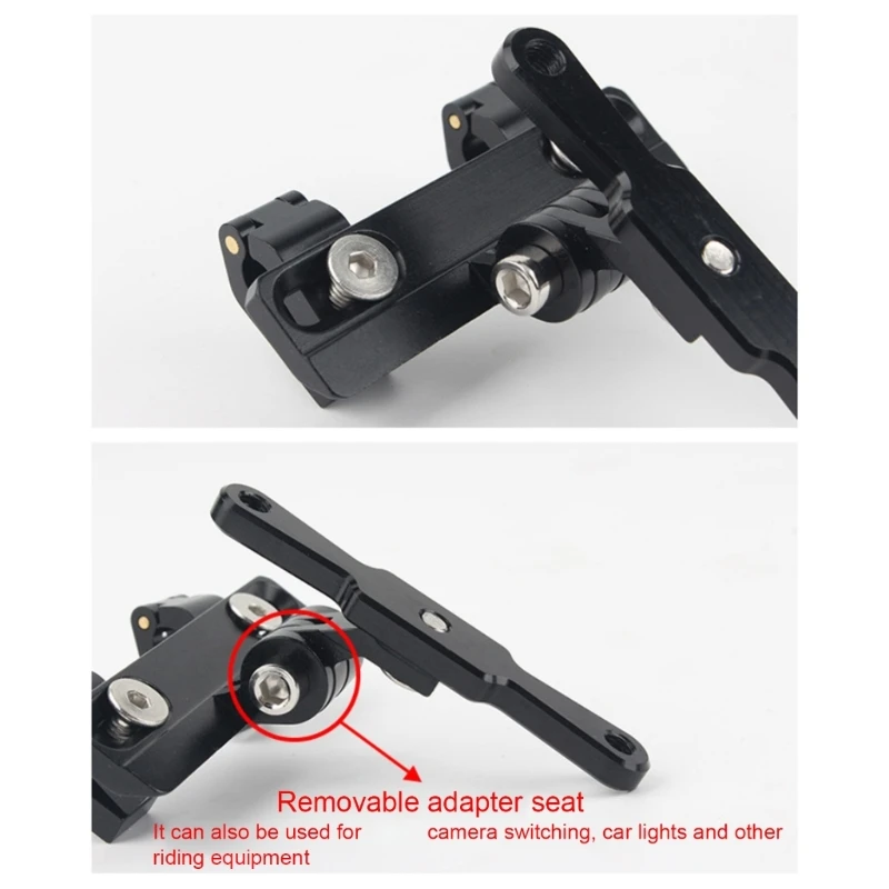 

A1A2 Modern Bicycles Seats Attachments Road Bike Saddles Extension Brackets Modification for Bottles Cages and Cameras