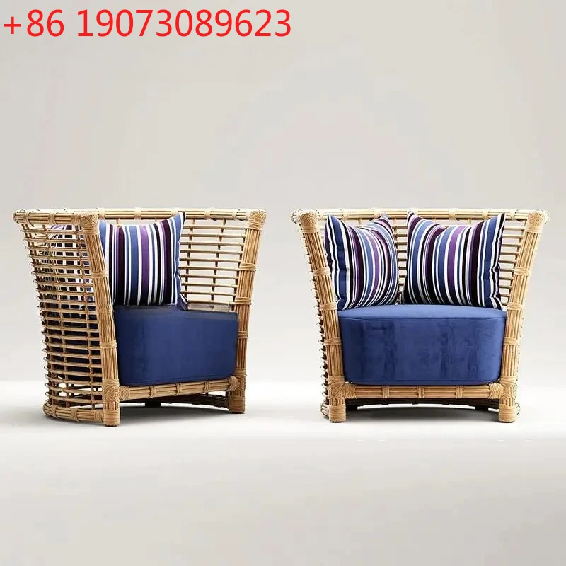 

Outdoor Balcony Sofa With Tempered Glass Coffee
