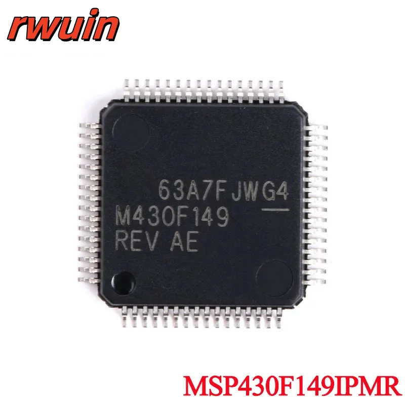 10Pcs/1pc MSP430F149IPMR MSP430F149 M430F149 MSP430 MSP430F1491 LQFP-64 Flash Microcontroller MCU IC Chip