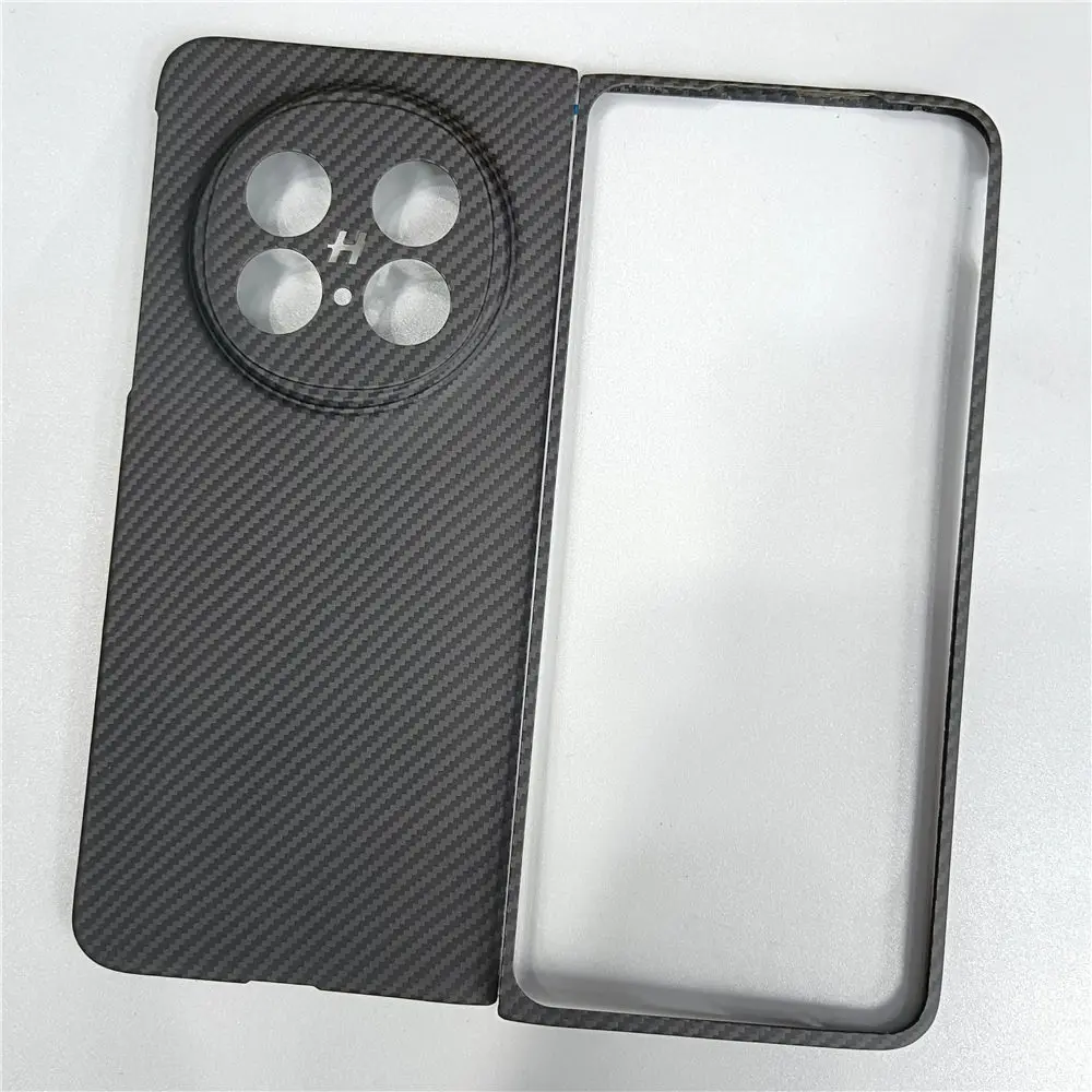 Чехол премиум-класса из арамидного углеродного волокна для OPPO Find N5, матовая броня, деловая обложка
