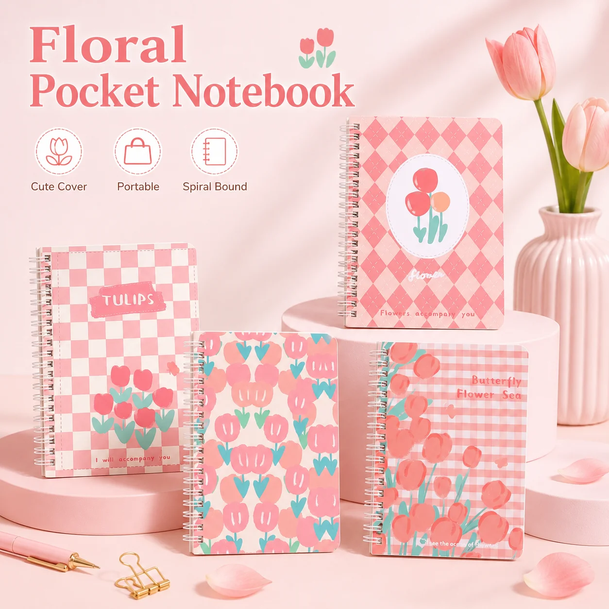 caderno-espiral-com-capa-de-borboleta-e-flores-bloco-de-notas-portatil-para-anotacoes-diarias-e-listas-de-tarefas-4-unidades