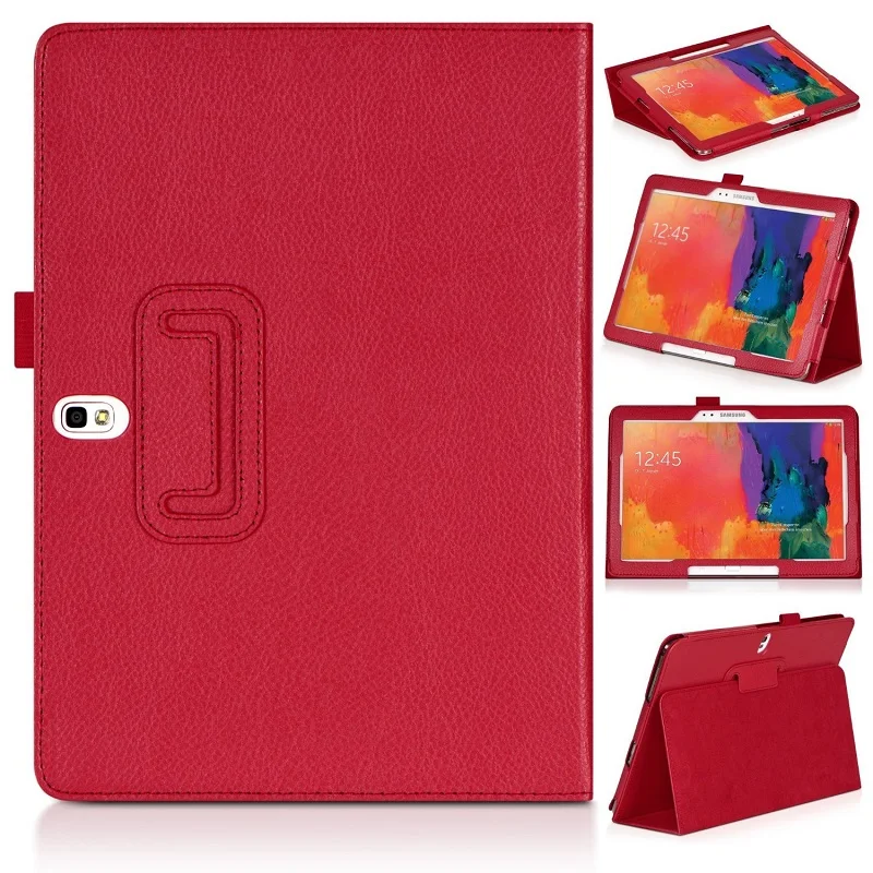 Case For Samsung Galaxy TAB pro 10.1 PU Leather Stand Smart Sleep Funda For Galaxy Note 2014 Edition 10.1 P600 P605 Cover