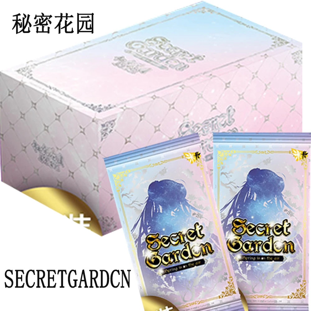 

Original Secret Garden Goddess Story Cards Anime Girl Swimsuit Feast Emerald Laser Flash Silver Card Collection Kids Gifts Toys