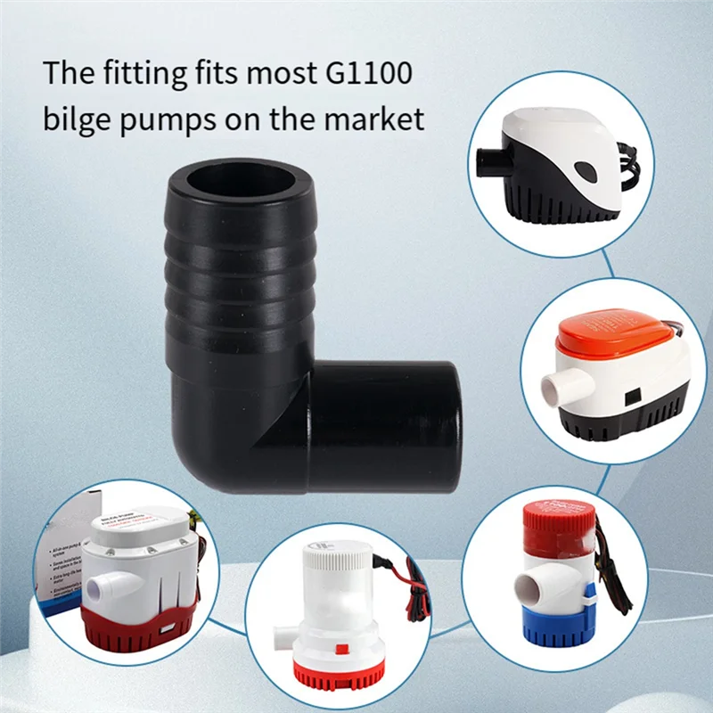 مضخة نزح بيضاء موصل استنزاف صغير خزان المياه منفذ موصل خرطوم استنزاف موصل دائم