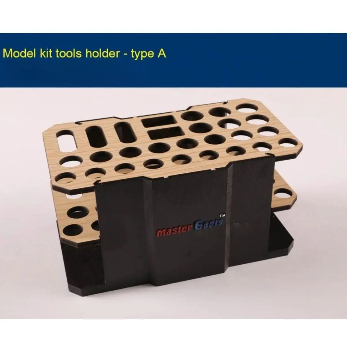 Ferramentas trompetista 08034 modelo kit suporte-tipo um brinquedo colecionável personalizado para crianças presente de aniversário (modelo-organizador de construção)