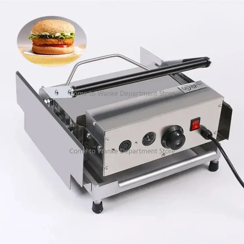 

Electric Hamburger Bun Toaster Machine Mcdonalds Burger Bread Heating Warming Machine