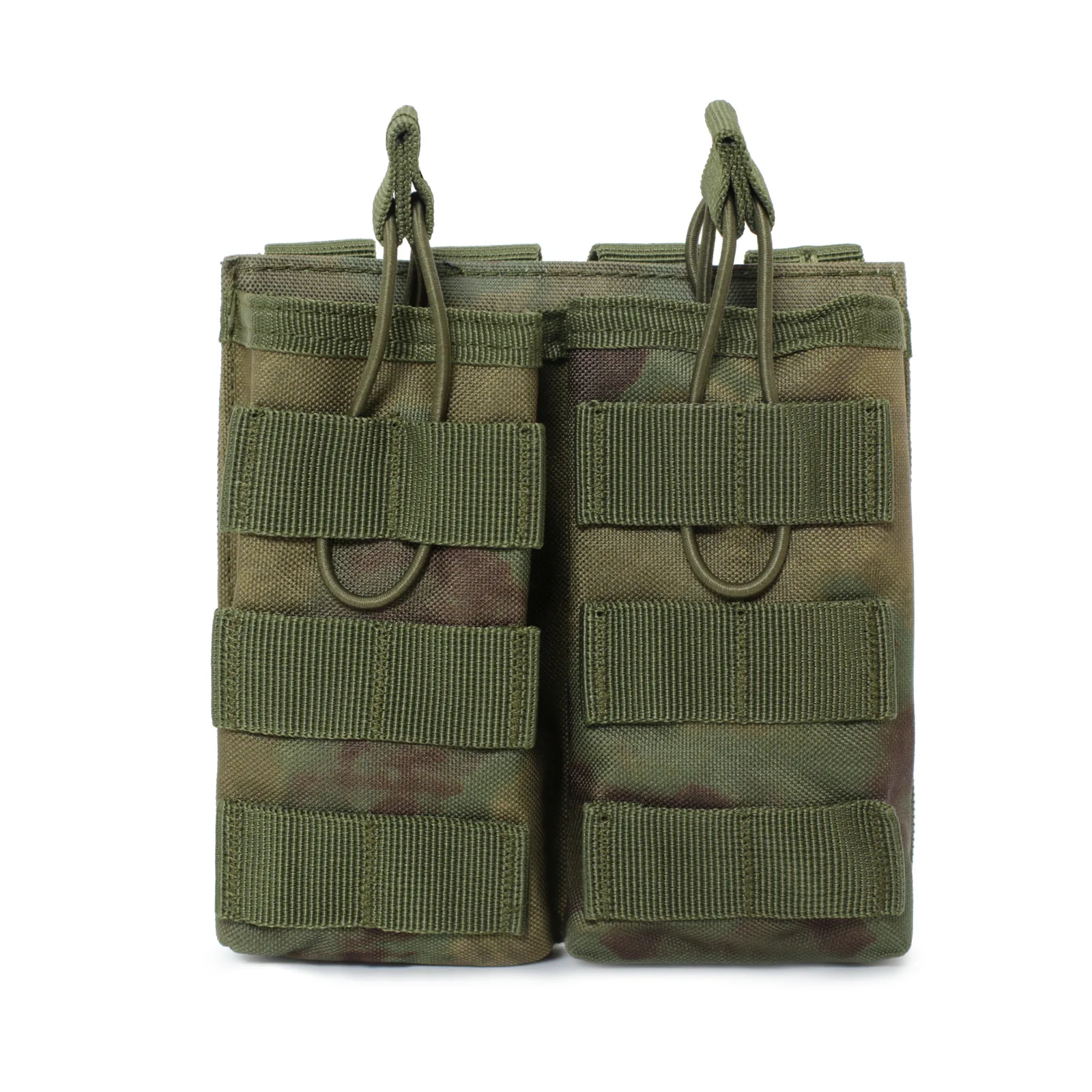 MOLLE M4/M16 Double Magazine Pouch Open Top Hunting Accessories EDC Waist Bag Paintball Airsoft AR AK Mag Holder Vest Pouches