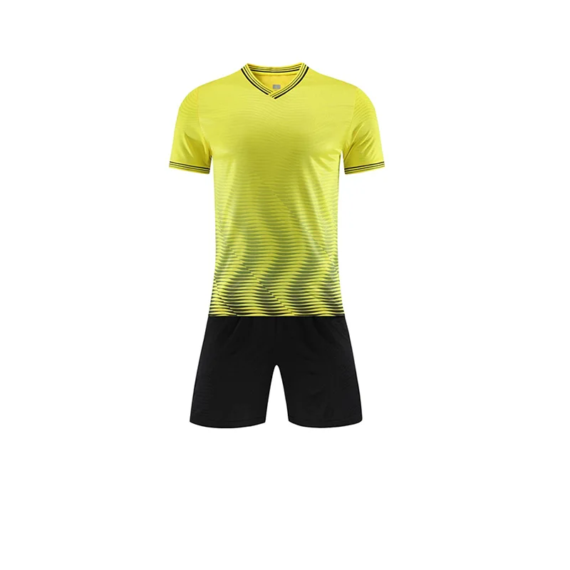 Custom Football Jersey Boys Football Kit Soccer Suit Boy Soccer Uniform Sports Set Football Equipment Children Team Shirts