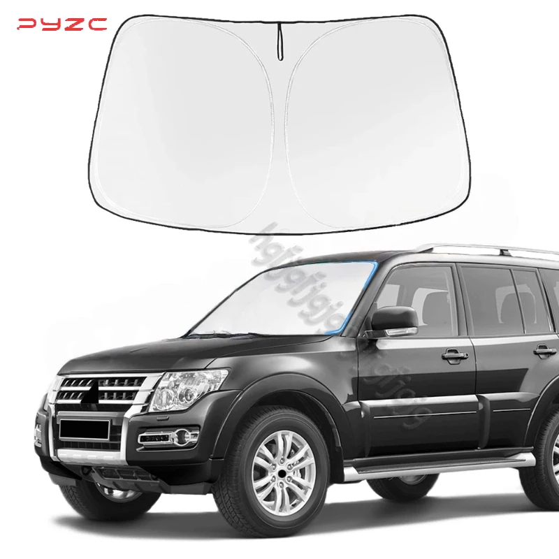 

Car Windshield Sun Shade Covers Visors Auto Front Window Sunscreen For Mitsubishi ASX Outlander pajero 2022 2023 2024 Sunshade