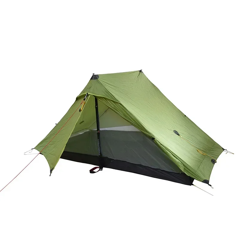 Version 3F UL Gear LANSHAN 2 PRO 915 Grams TWO PERSON No-See-Um Two Side Silnylon Tent