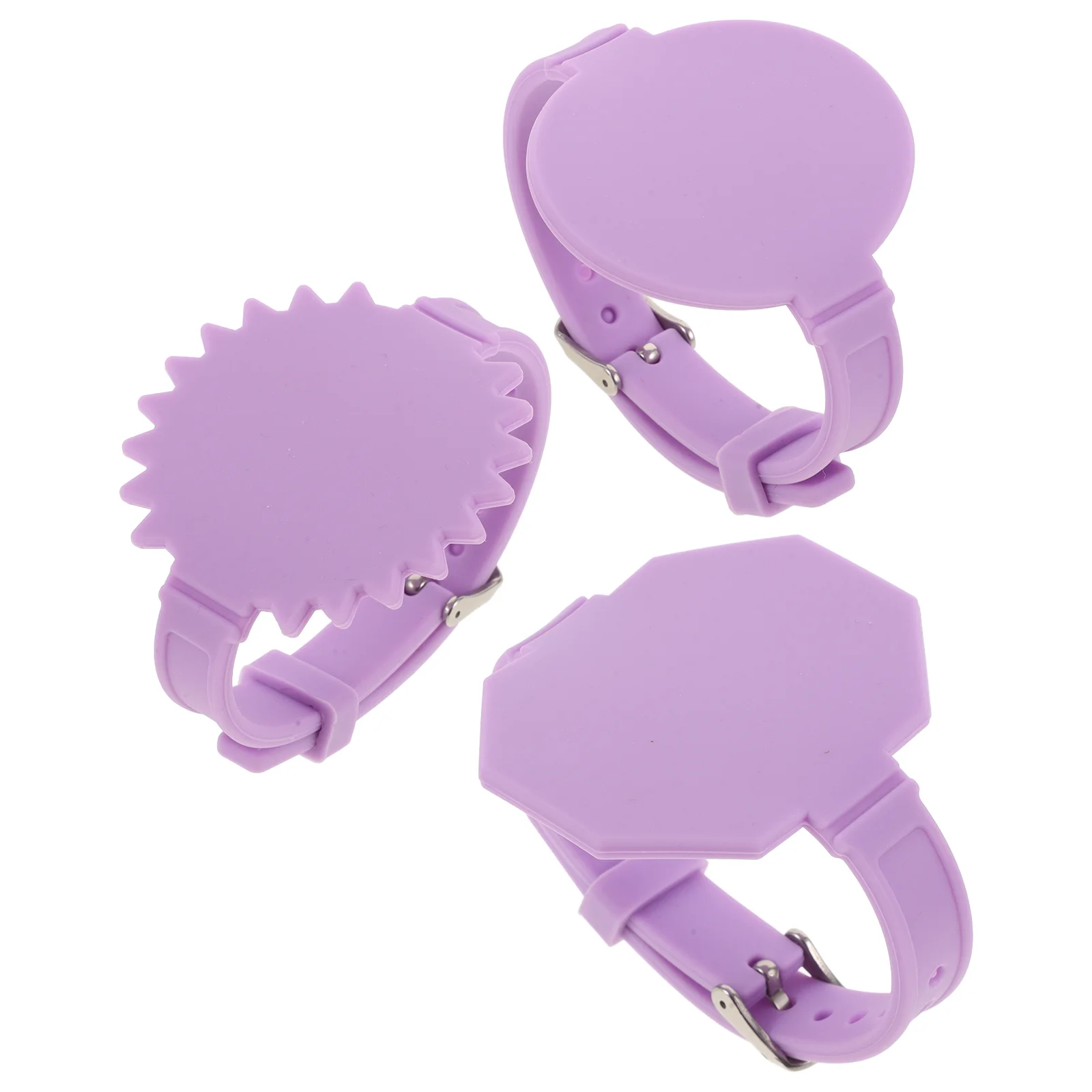 3 uds pulsera notas cuadernos reloj en forma de cinta correa de reloj reutilizable escritura Gel de sílice suministros de enfermera usables