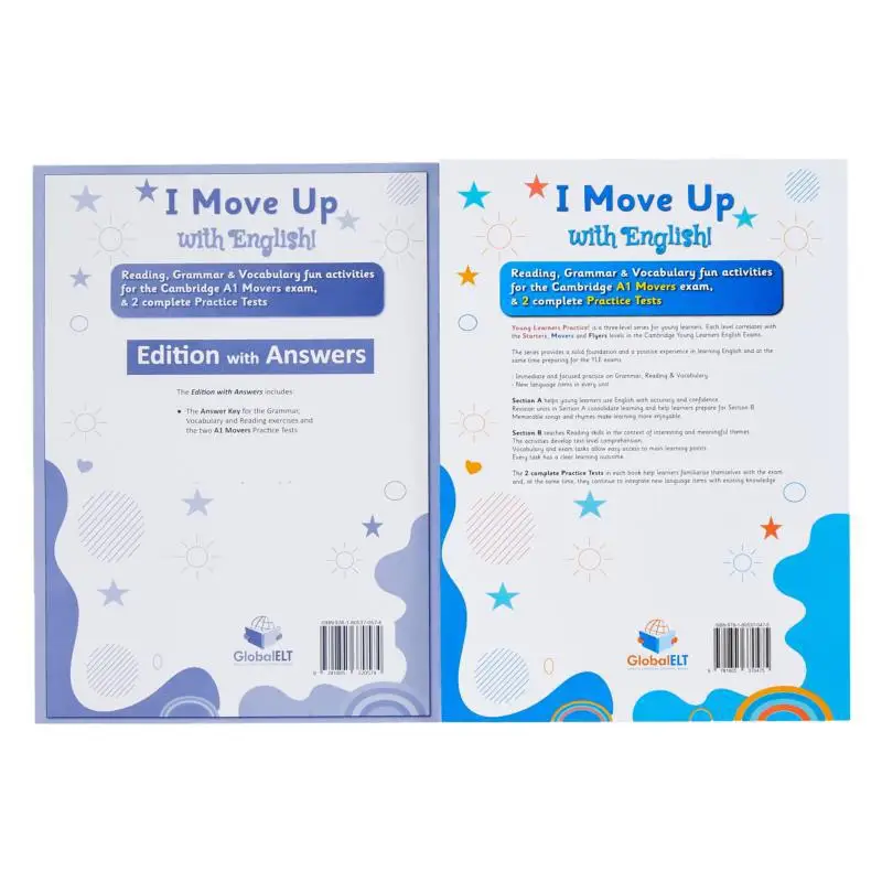 I Move Up With English  Students Edition With Answers Key GlobalELT GLOBAL ELT 9781805370574 Book