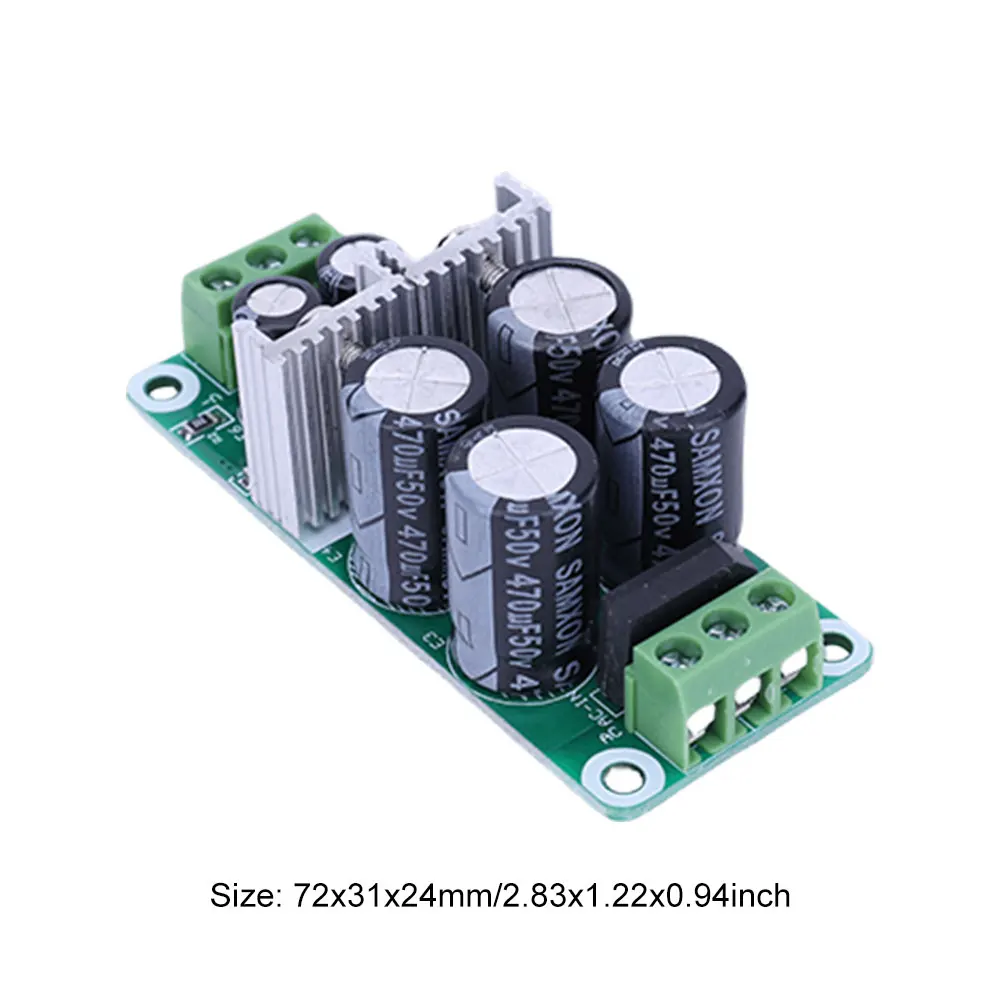Modulo di potenza stabilizzato Componenti elettronici della scheda di potenza stabilizzata doppia positiva negativa 12V
