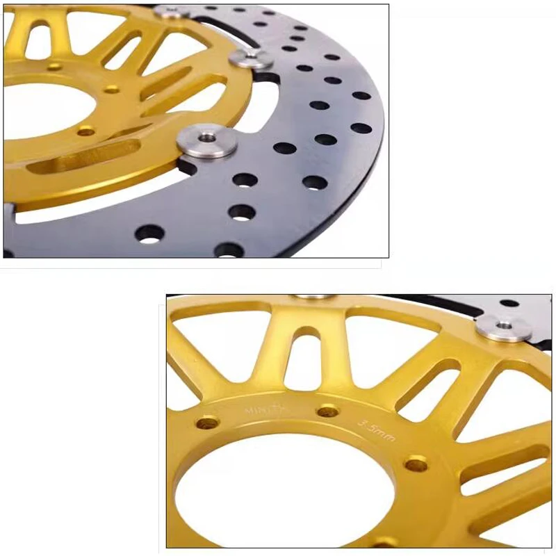 Motorcycle Steel Front Brake Disc Plate Brake Disk Rotors For HONDA CB400 Super Four 1992-1998 1993 1994 1995 1996 1997 1998