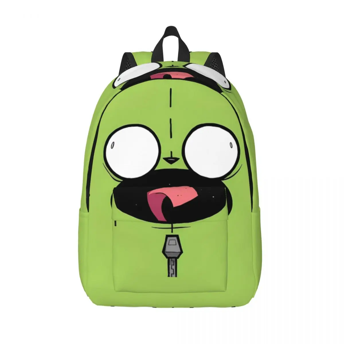 

Invader Zim Gir Face Backpack for Men Women Cool Student Work Daypack Laptop Computer Shoulder Bag Durable