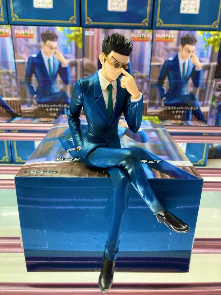 

[В наличии] Подлинная аниме-игрушка Hunter × Hunter Leorio Paladinknight Сидячая поза 17 см Фигурка Модель Игрушка Орнамент Мужской подарок
