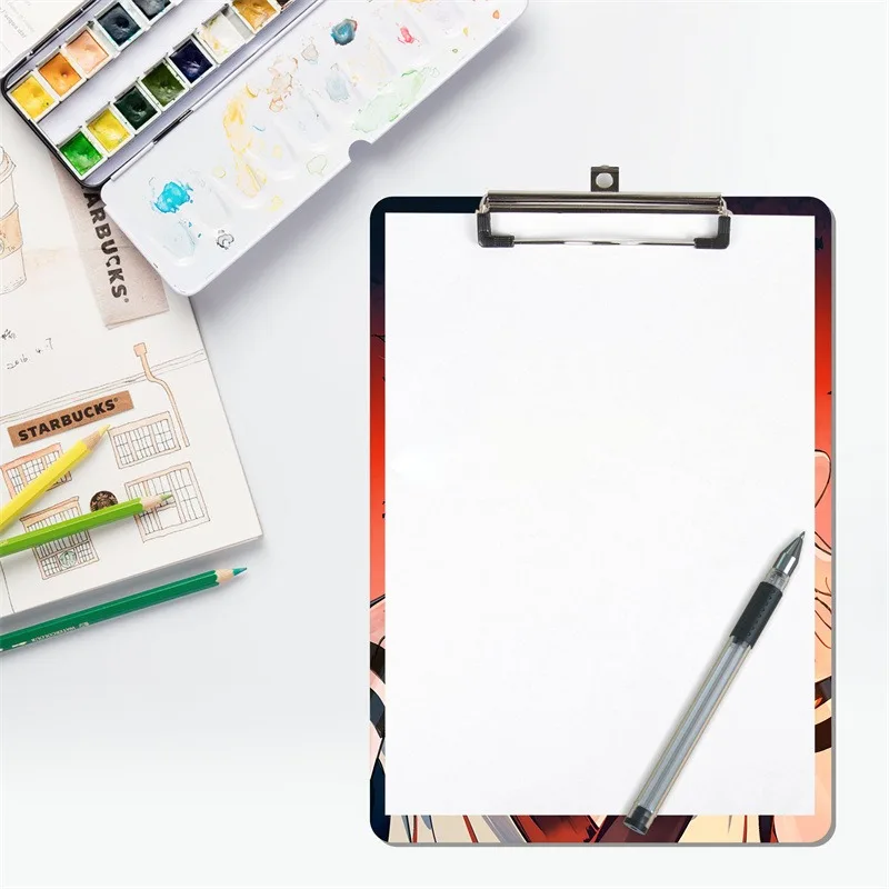 حار أنيمي Jujutsu Kaisen ملف جبيرة شخصيات كرتونية طباعة الإبداعية A4 الكتابة لوحة PP وسادة لوازم مكتبية #1