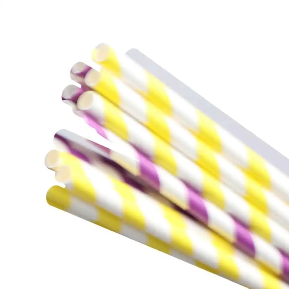 لحفلات الزفاف، مادة ورقية طبيعية ملونة للحفلات، ملحقات للشرب، شفاطات للشرب الورقية، شفاطات للاستعمال مرة واحدة، مستلزمات الحفلات #6