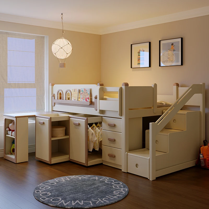 Luxuce Expandable Kids Beds Decoration Normal Custom Princess Kids Bed Modern Design Single Lettino Per Bambini Furniture Home
