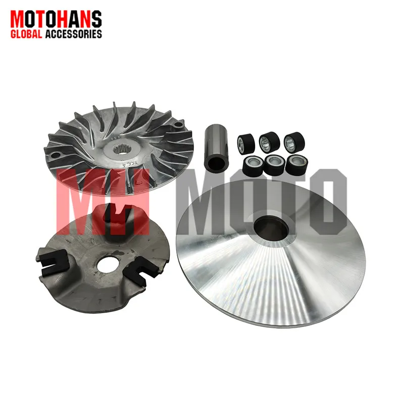 

RACING CVT FRONT VARIATOR CLUTCH KIT WITH ROLLER WEIGHT ACCESSORIES FOR YAMAHA NMAX150 15-20 NMAX150 ABS 15-20 GPD150 2DP PARTS