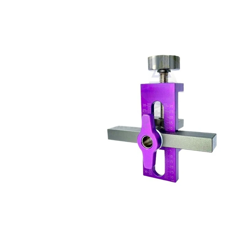 For all-aluminum alloy material full-function cabinet door installation two-in-one positioning hole punch auxiliary