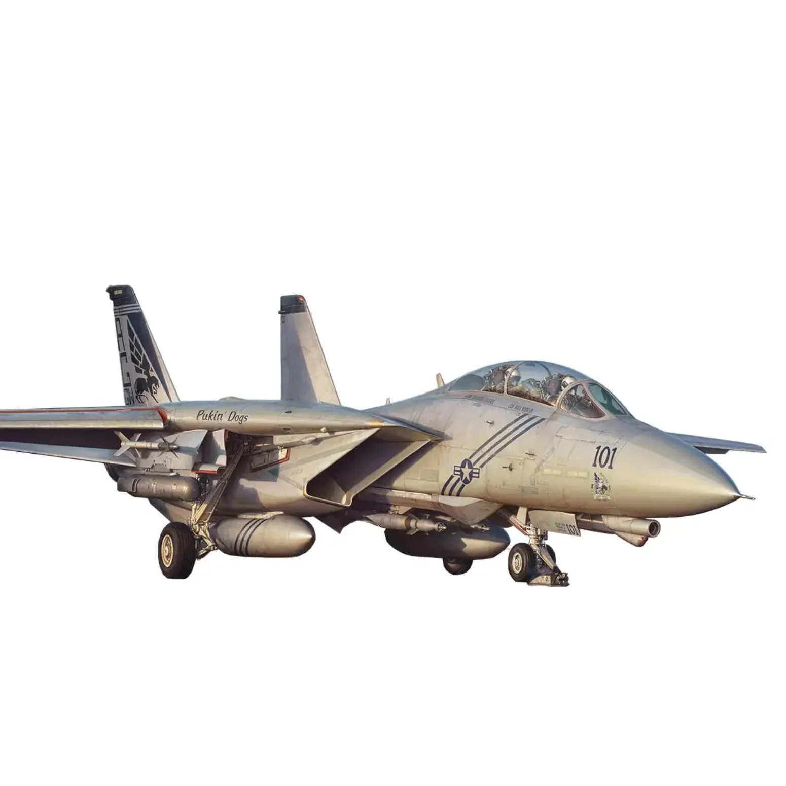 Assemble Attack Aircraft Scale Model Kit L4833 1:48 F-14B"BOMBCAT"Fighter By Great Wall Hobby