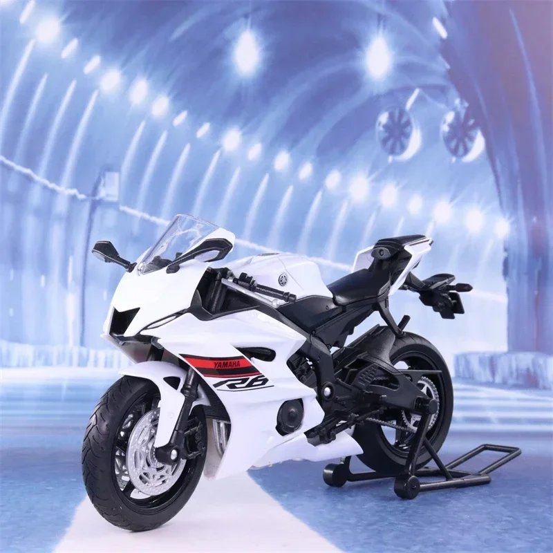 WELLY 1:12 2020 ياماها YZF-R6 الثقيلة دراجة نارية محاكاة سبيكة نموذج الكبار جمع الديكور الهدايا لعب للبنين B493