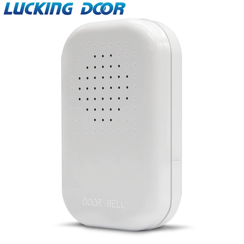 Timbre de puerta con Control de acceso, timbre de puerta con cable, CC de 12V, timbre Vocal con cable, timbre de puerta de bienvenida para seguridad