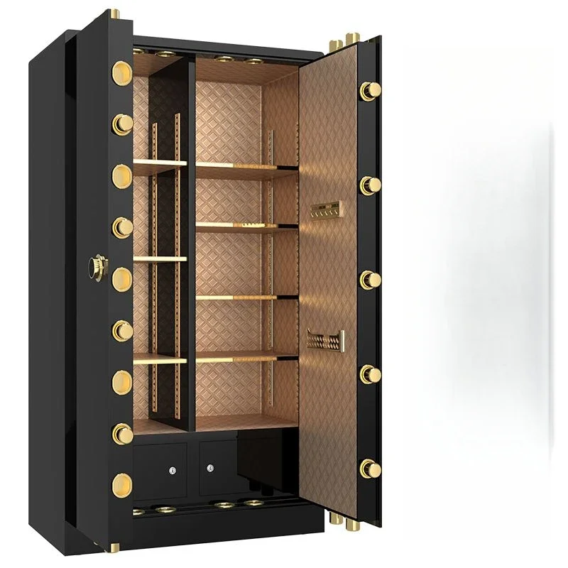 Safe Home 1.2/1 5/1.8 Office Large Single Double Door Large Capacity Fingerprint Safe