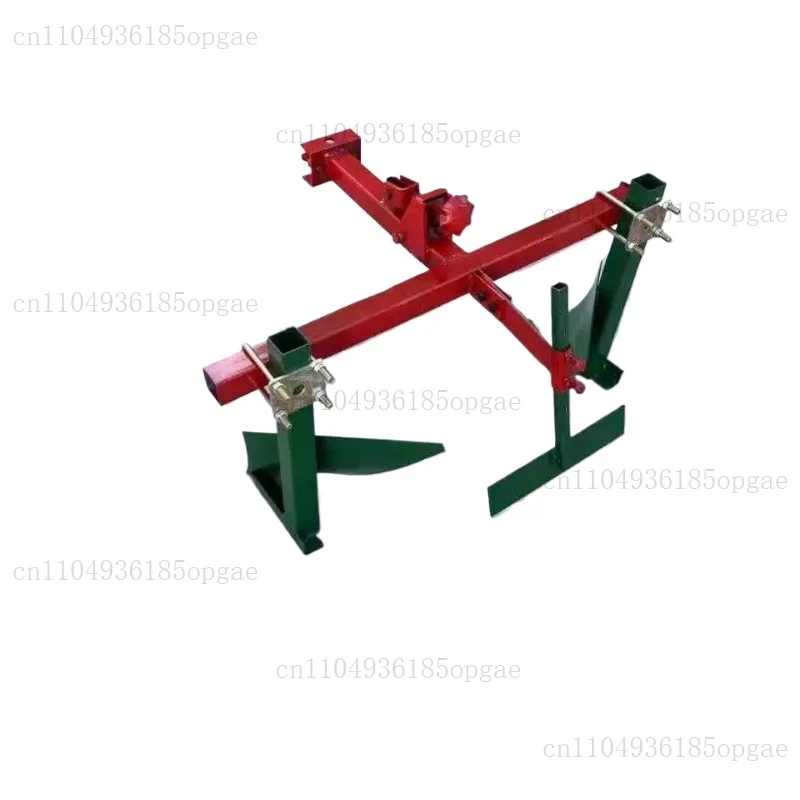 

Walking Tractor Double Row Furrowing Ridging Plough Ditching Cultivation Machine