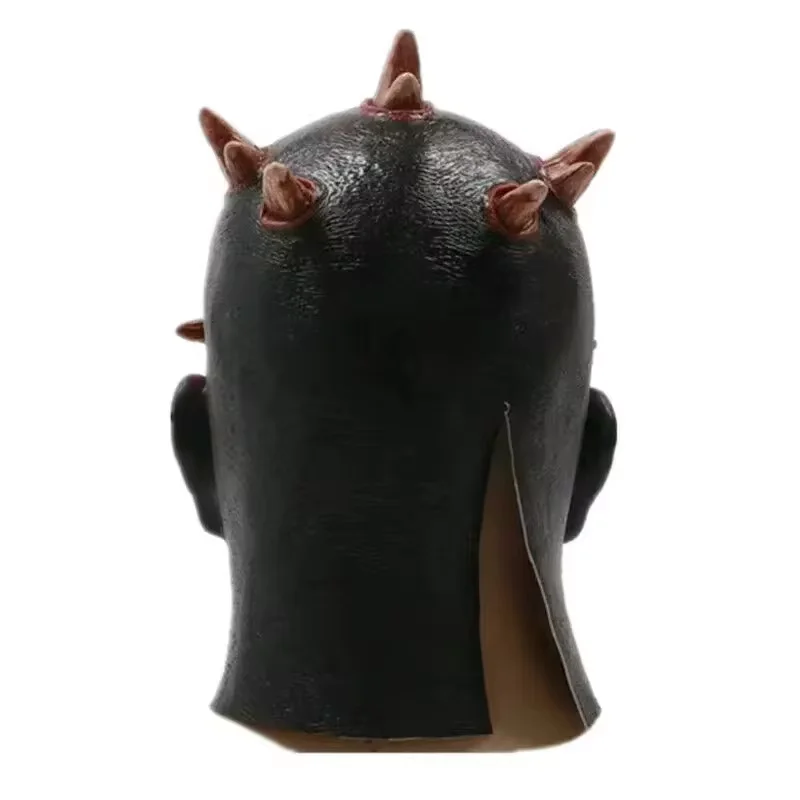 Masque en latex extraterrestre pour la décoration de la fête, robe de paupières, film d'Halloween, cosplay, Darth Maul, tête complète, carnaval réaliste, accessoires