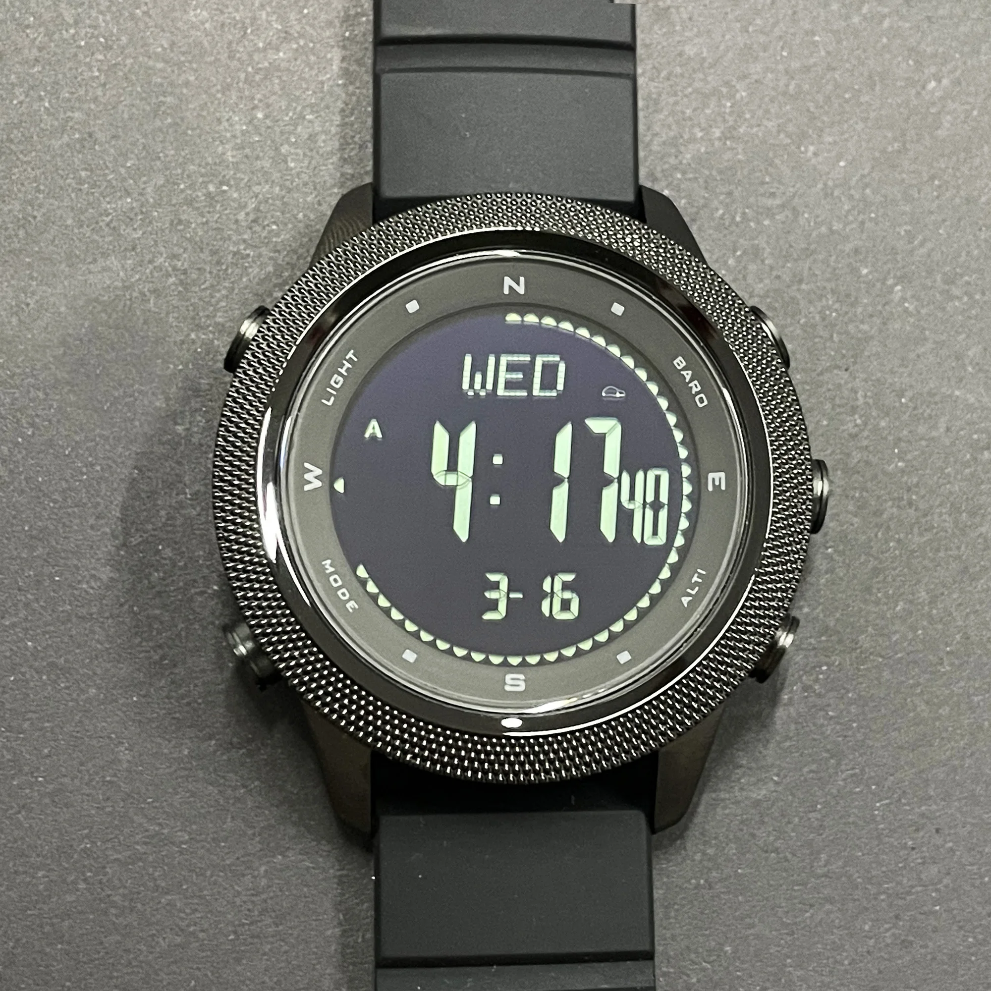 NORTH EDGE APACHE-46 Men Digital Watch Outdoor Sports Running Swimming Outdoor Sport Watches Altimeter Barometer Compass WR50M
