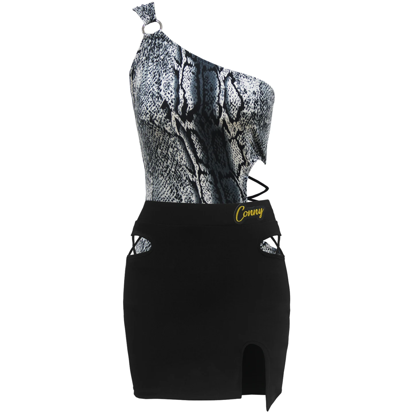 ชุดเต้นรำลาตินสำหรับผู้ใหญ่ของผู้หญิงที่กำหนดเองพร้อมไหล่ลาดชุดเสื้อแขนกุดชุดฝึกซ้อมการแสดง